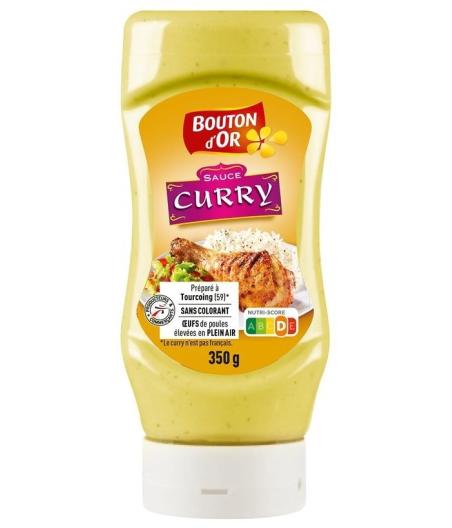 SAUCE CURRY BOUTON D'OR 350G