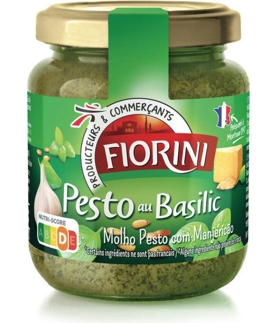 PESTO VERT AU BASILIC FIORINI 190G