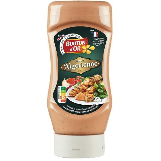 SAUCE ALGERIENNE BOUTON D'OR 350G