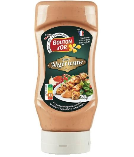 SAUCE ALGERIENNE BOUTON D'OR 350G