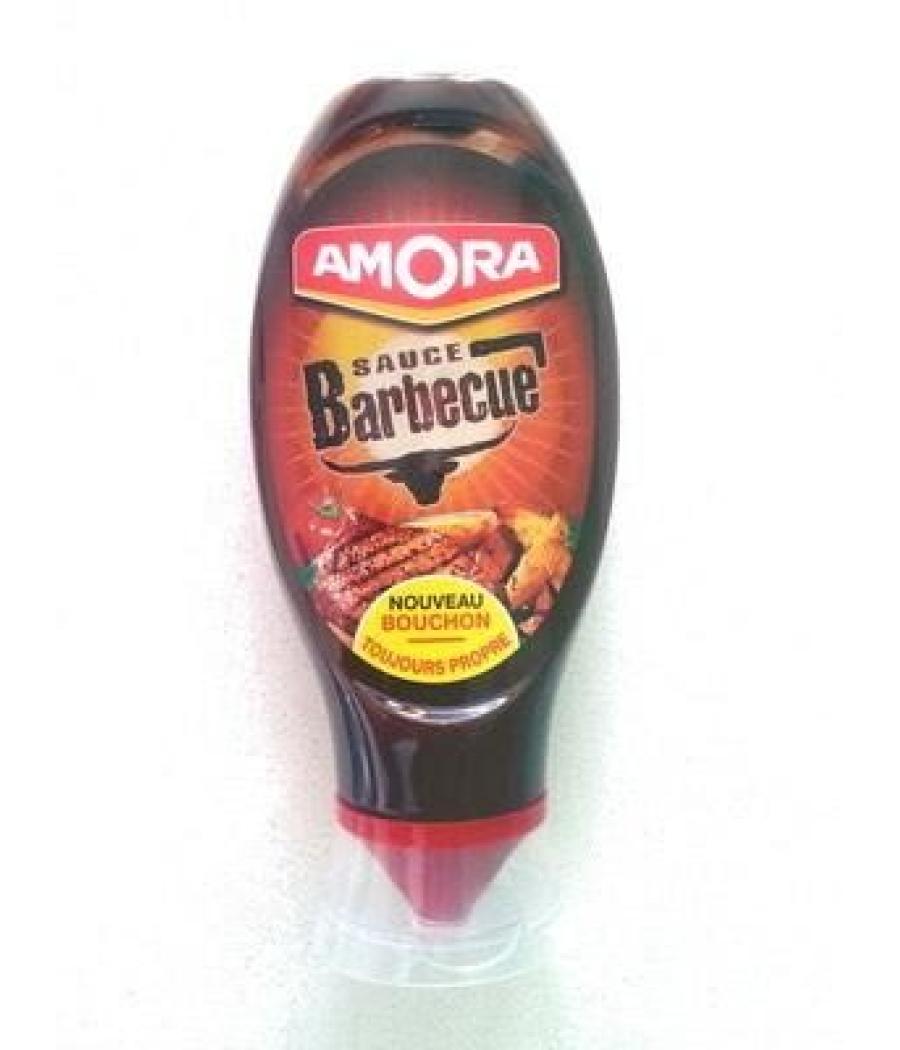SAUCE BARBECUE FLACON SOUPLE AMORA 490G