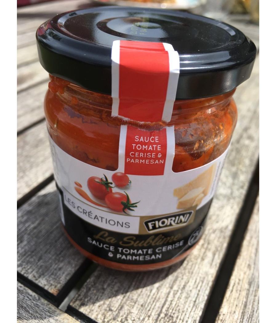 La Sublime Sauce tomate cerise & parmesan Les Créations 190 G