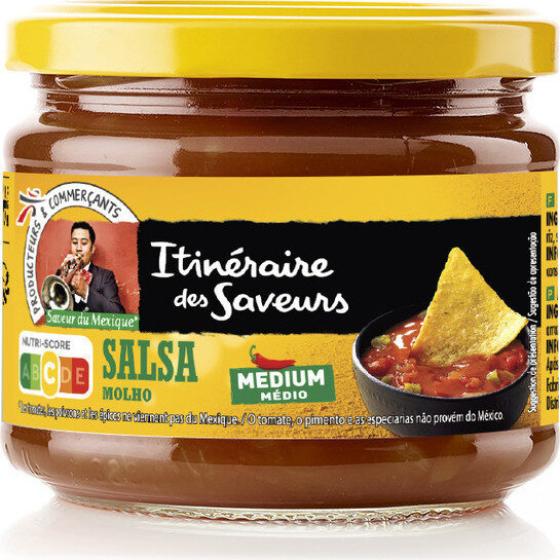 SAUCE SALSA MEDIUM ITINERAIRE DES SAVEURS 315G