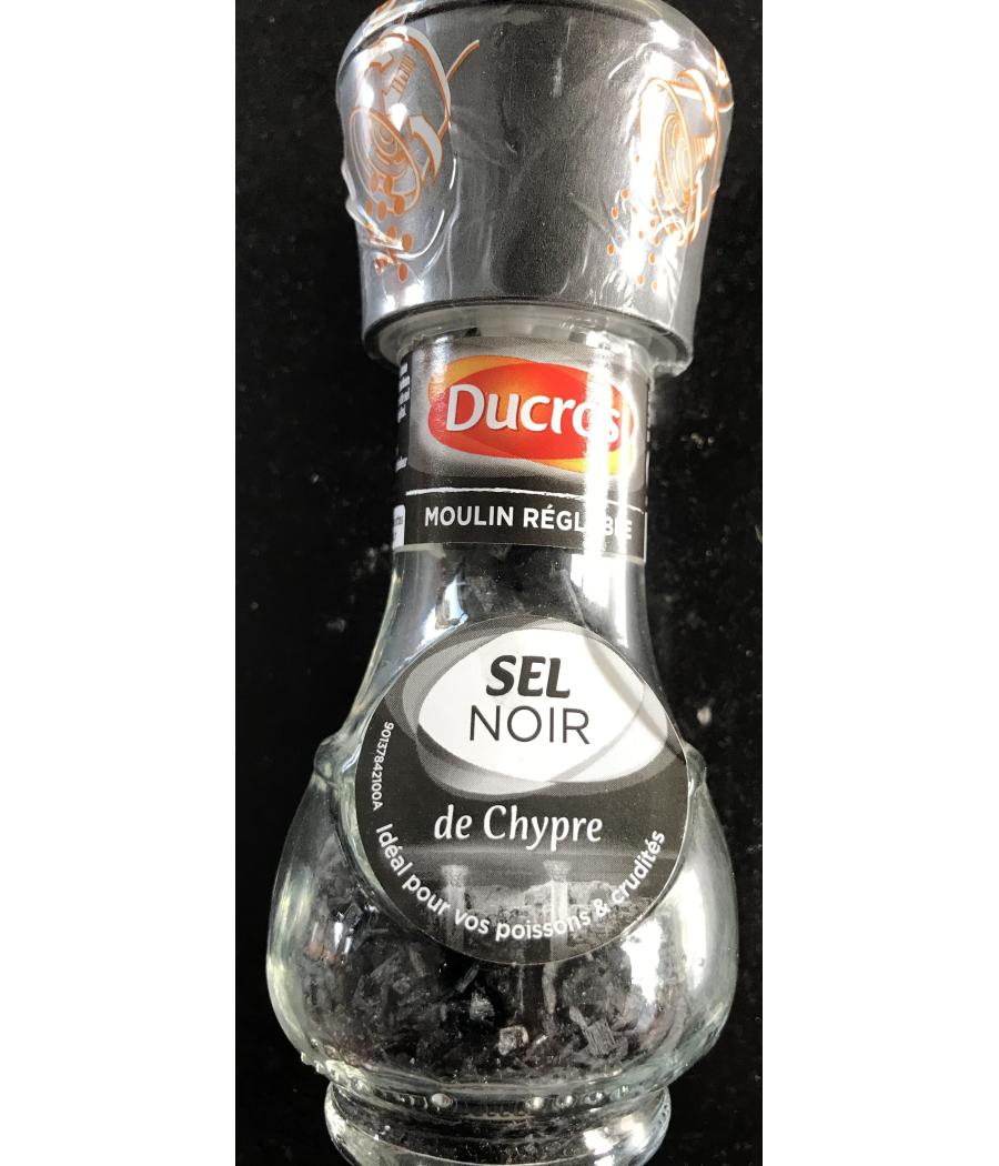 SEL NOIR DE CHYPRE DUCROS 50G