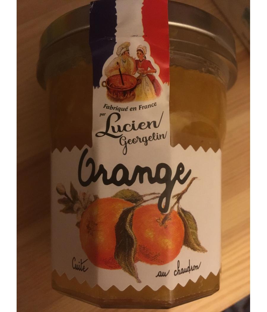 CONFITURE D'ORANGE LUCIEN GEORGELIN 320G