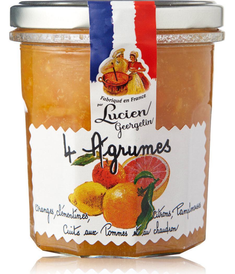 CONFITURE AUX 4 AGRUMES LUCIEN GEORGELIN 320G