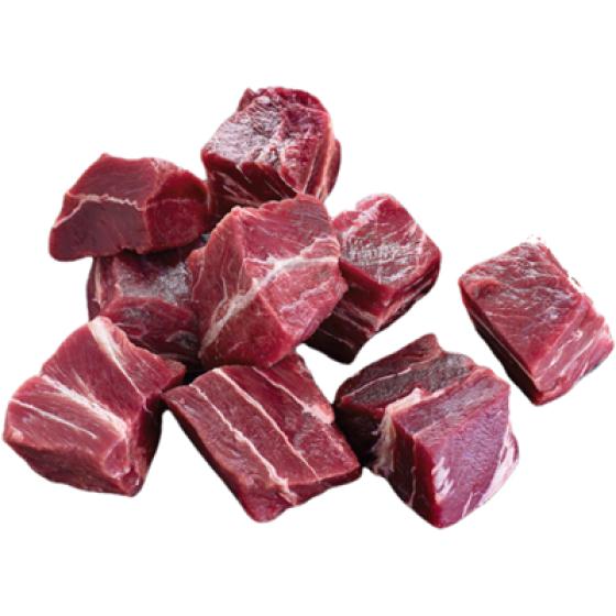 VIANDE A  BOURGUIGNON BOEUF EN CUBE HALAL UE