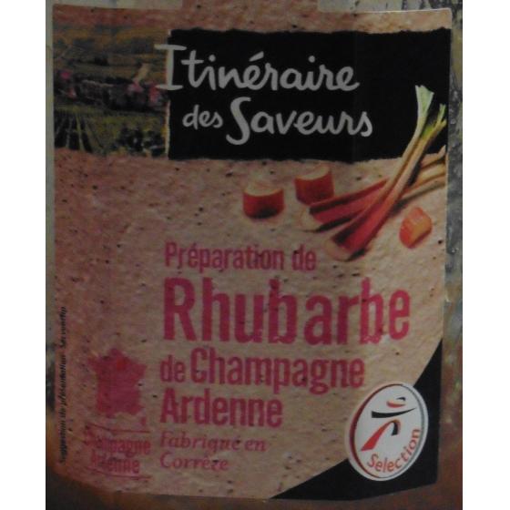 PREPARATION DE RHUBARBE DE CHAMPAGNE ARDENNE 315 G