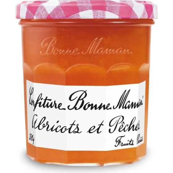 BONNE MAMAN - APRICOT AND PEACH FRENCH 370 G