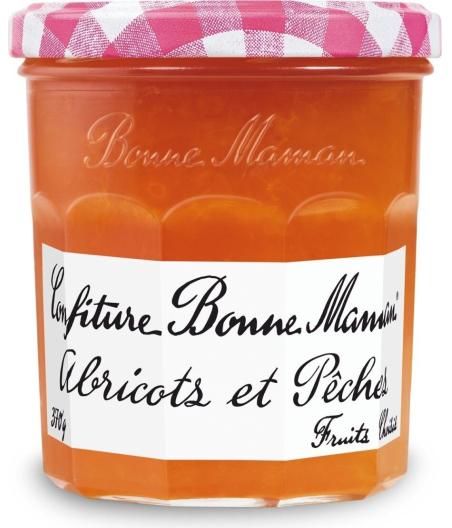 CONFITURE ABRICOTS ET PECHES BONNE MAMAN 370G