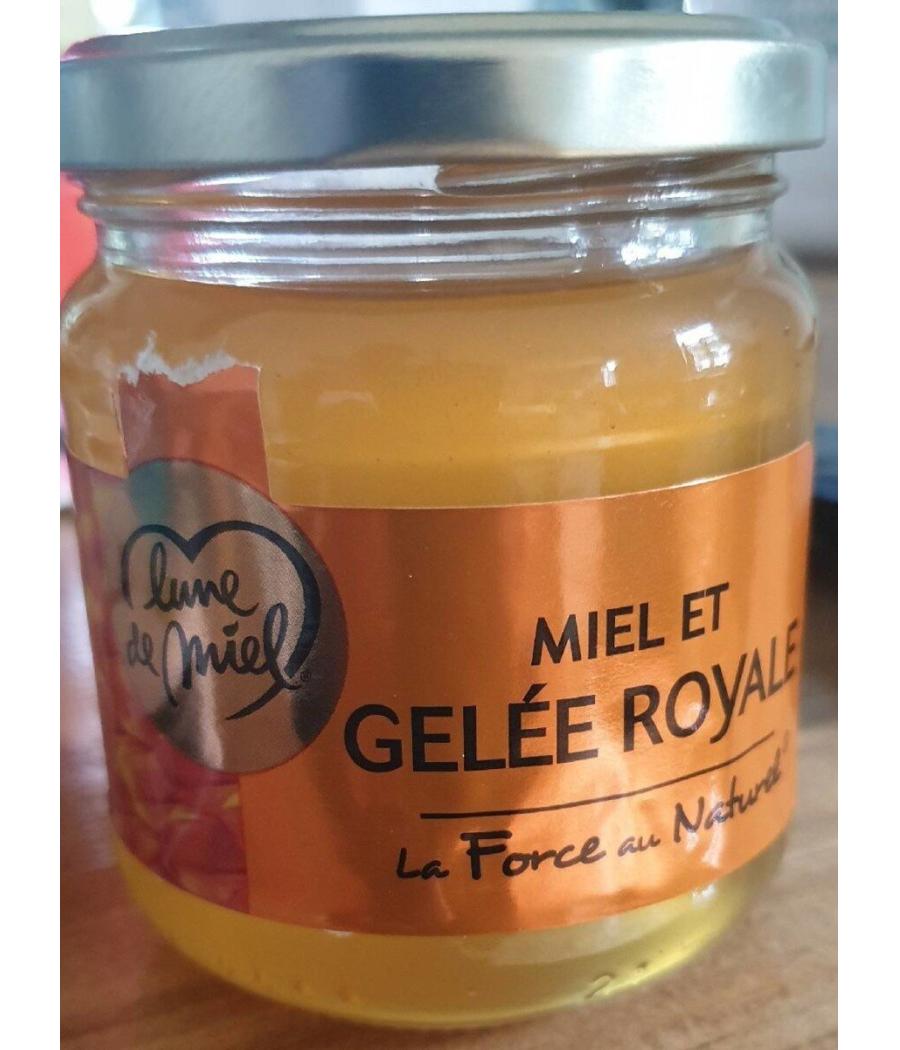 MIEL ET GELEE ROYALE LA FORCE AU NATUREL 250G