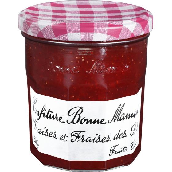 BONNE MAMAN - FRENCH STRAWBERRY & WILD STRAWBERRY 370 G