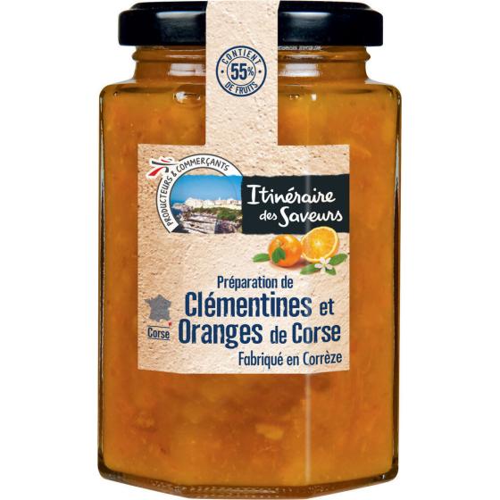 PREPARATION DE CLEMENTINES ET ORANGES ITINERAIRE DES SAVEURS 250G