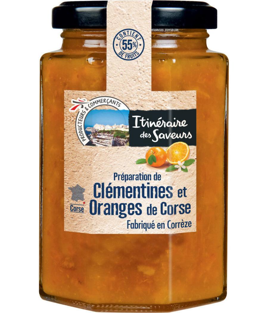 PREPARATION DE CLEMENTINES ET ORANGES DE CORSE 250G