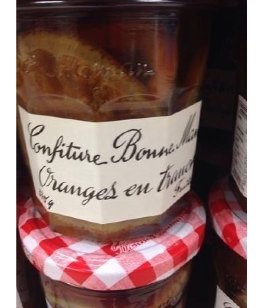 CONFITURE ORANGE EN TRANCHES 370G