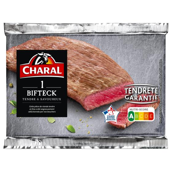 BIFTECK INDIVIDUEL HEBDOPACK VBF CHARAL 130G