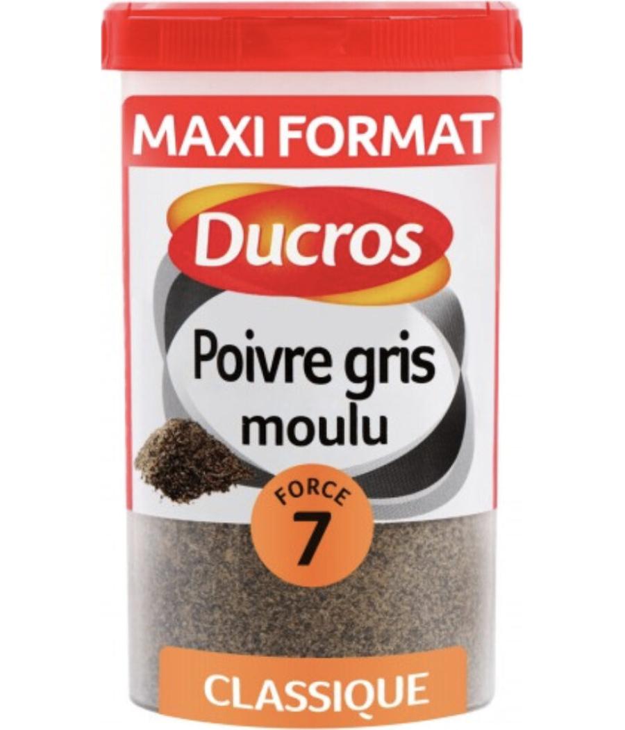 POIVRE GRIS MOULU DUCROS 90G