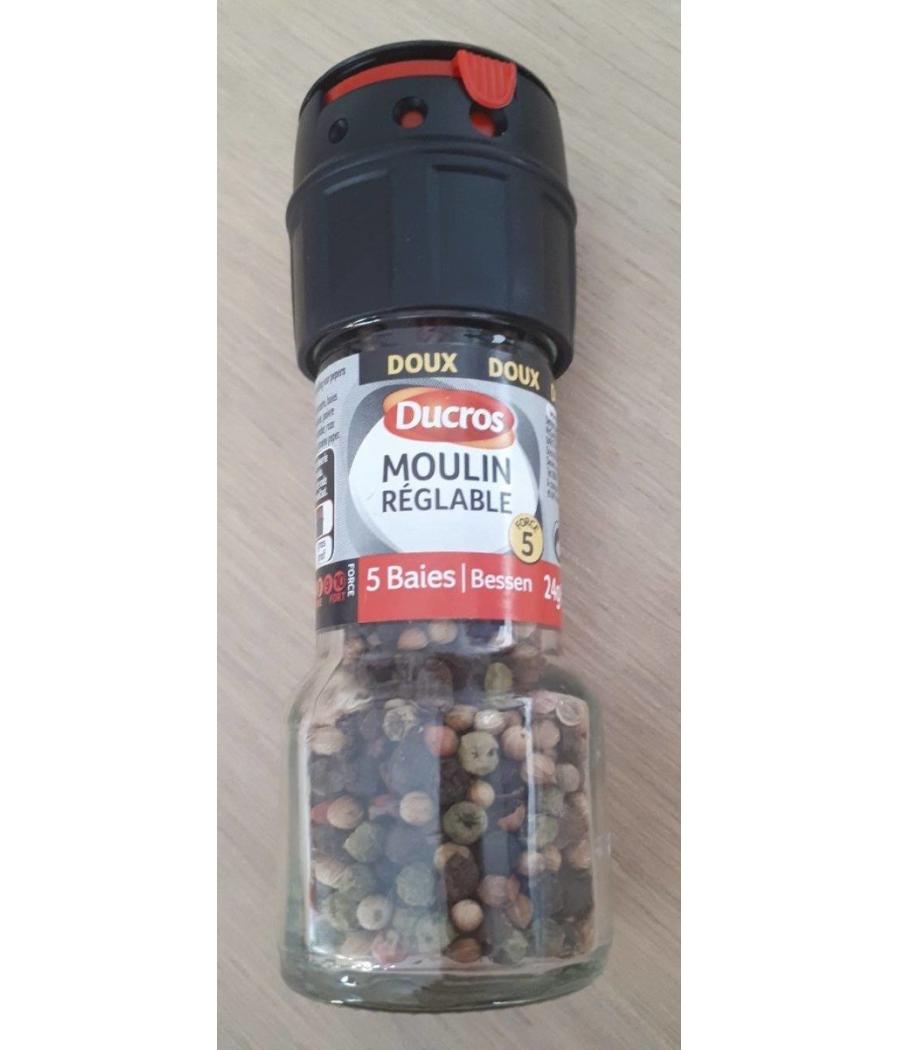 POIVRE DOUX 5 BAIES DUCROS 24G