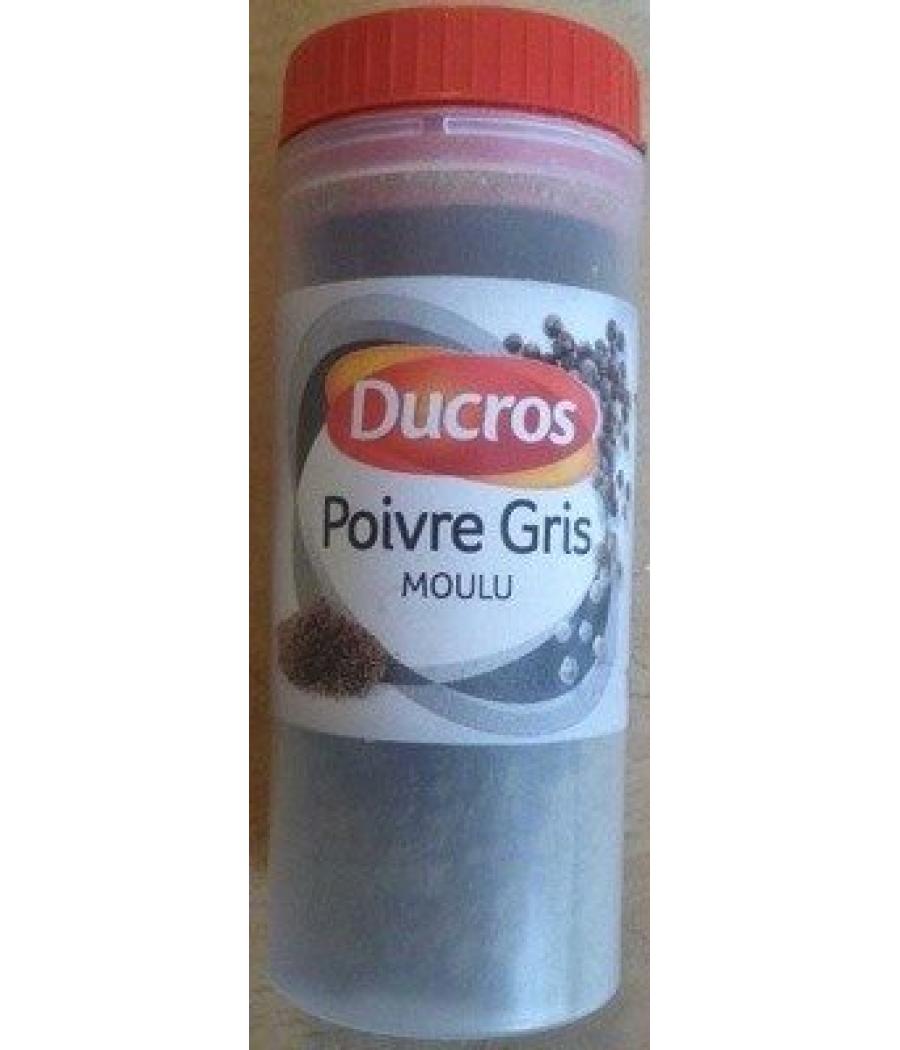 POIVRE DUCROS GRIS MOULU 90G