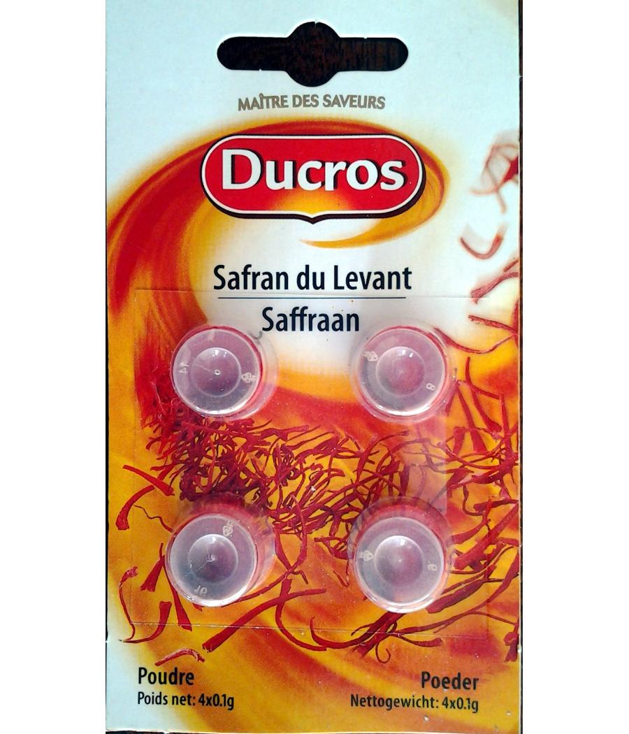 SAFRAN DUCROS EN POUDRE 4 DOSES