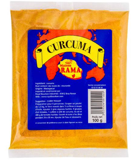 CURCUMA EN POUDRE MAISON RAMA 100G