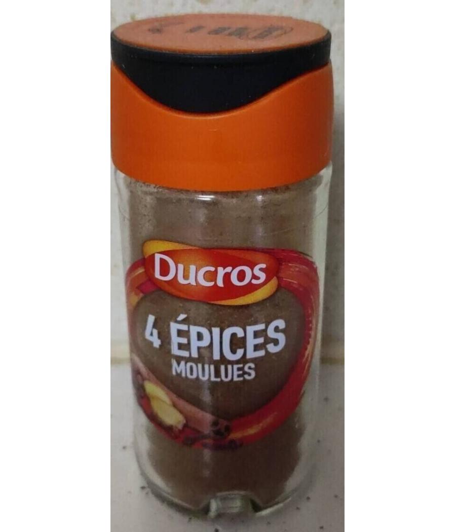EPICE DUCROS 4 EPICES MOULUES 37G