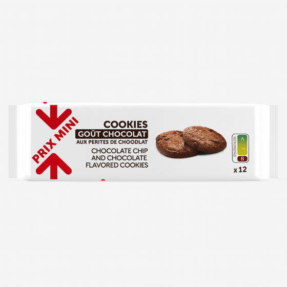 COOKIES GOUT CHOCOLAT TOP BUDGET 200G