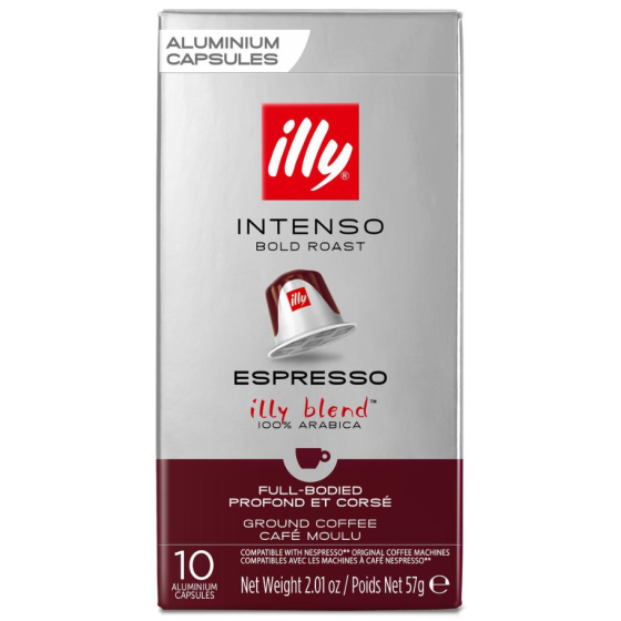 CAFE ESPRESSO INTENSO ILLY  X10