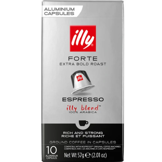 CAFE ESPRESSO  FORTE COMPATIBLE NESPRESSO  ILLY X10