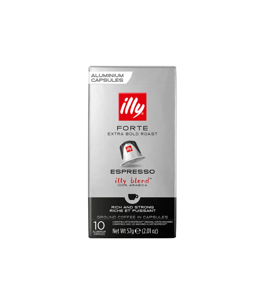 CAFE ESPRESSO  FORTE COMPATIBLE NESPRESSO  ILLY X10