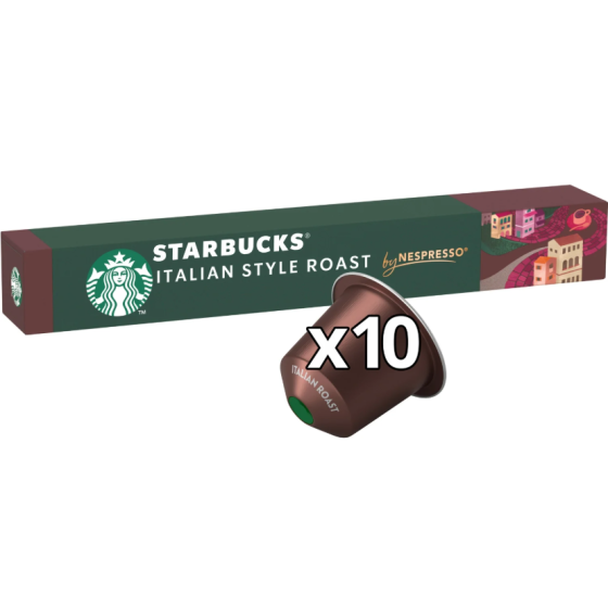CAFE STARBUCKS BY NESPRESSO ITALIAN STYLE ROAST X10