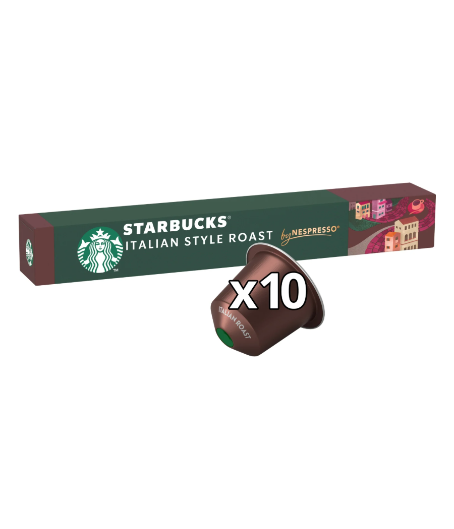 CAFE STARBUCKS BY NESPRESSO ITALIAN STYLE ROAST X10