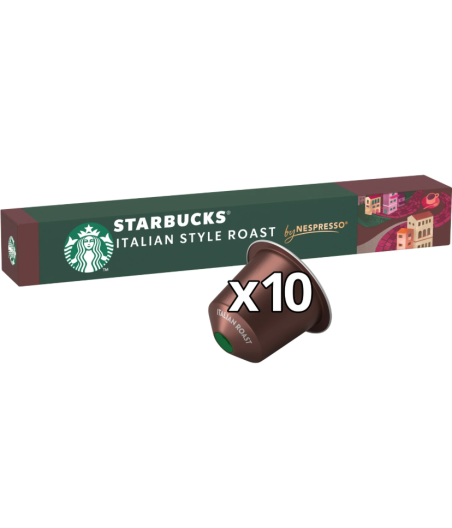 CAFE STARBUCKS BY NESPRESSO ITALIAN STYLE ROAST X10