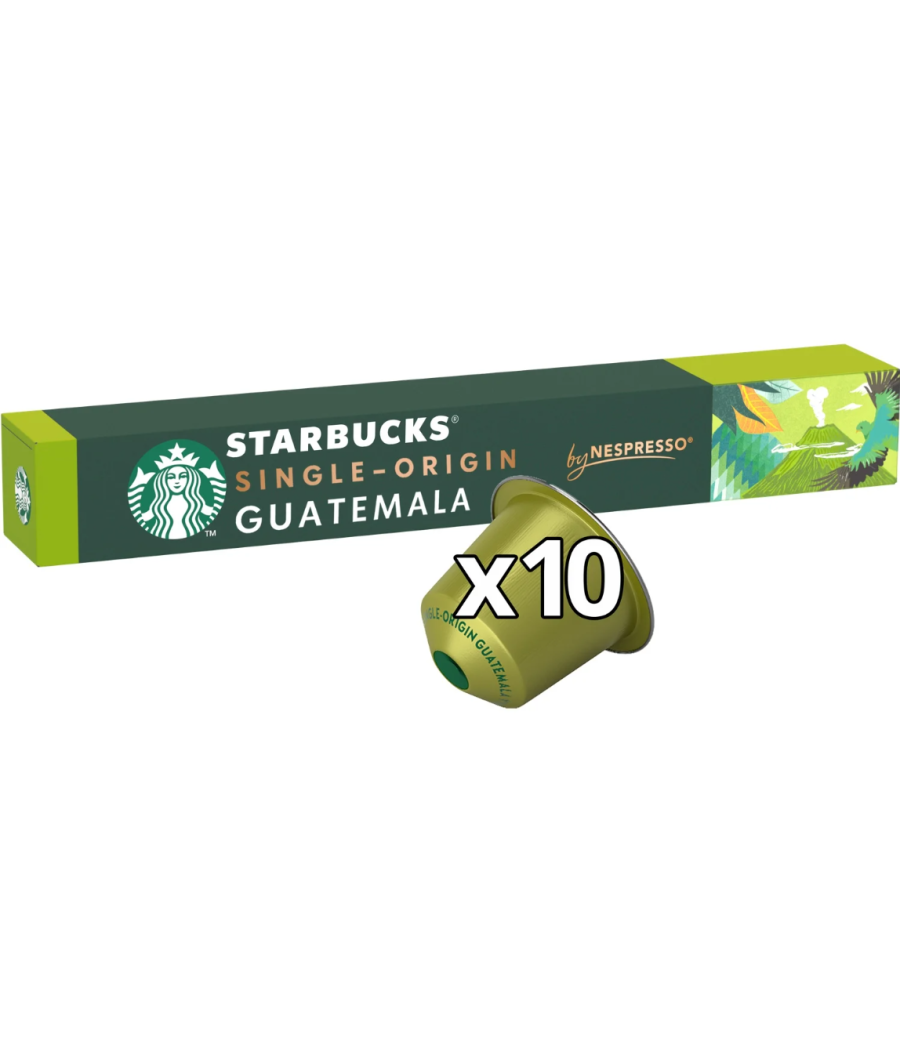 CAFE STARBUCKS BY NESPRESSO GUATEMALA X10 CAPSULES