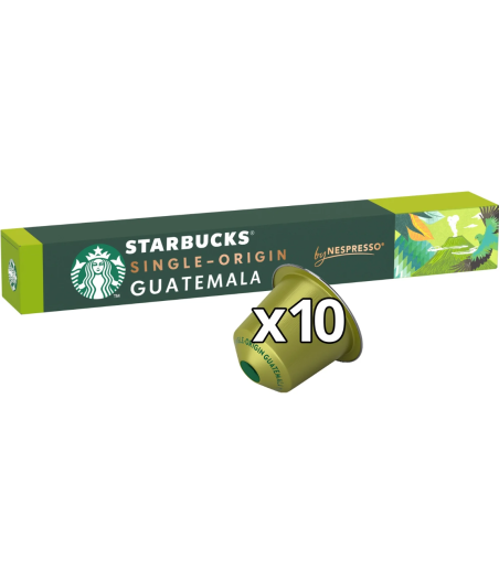 CAFE STARBUCKS BY NESPRESSO GUATEMALA X10 CAPSULES