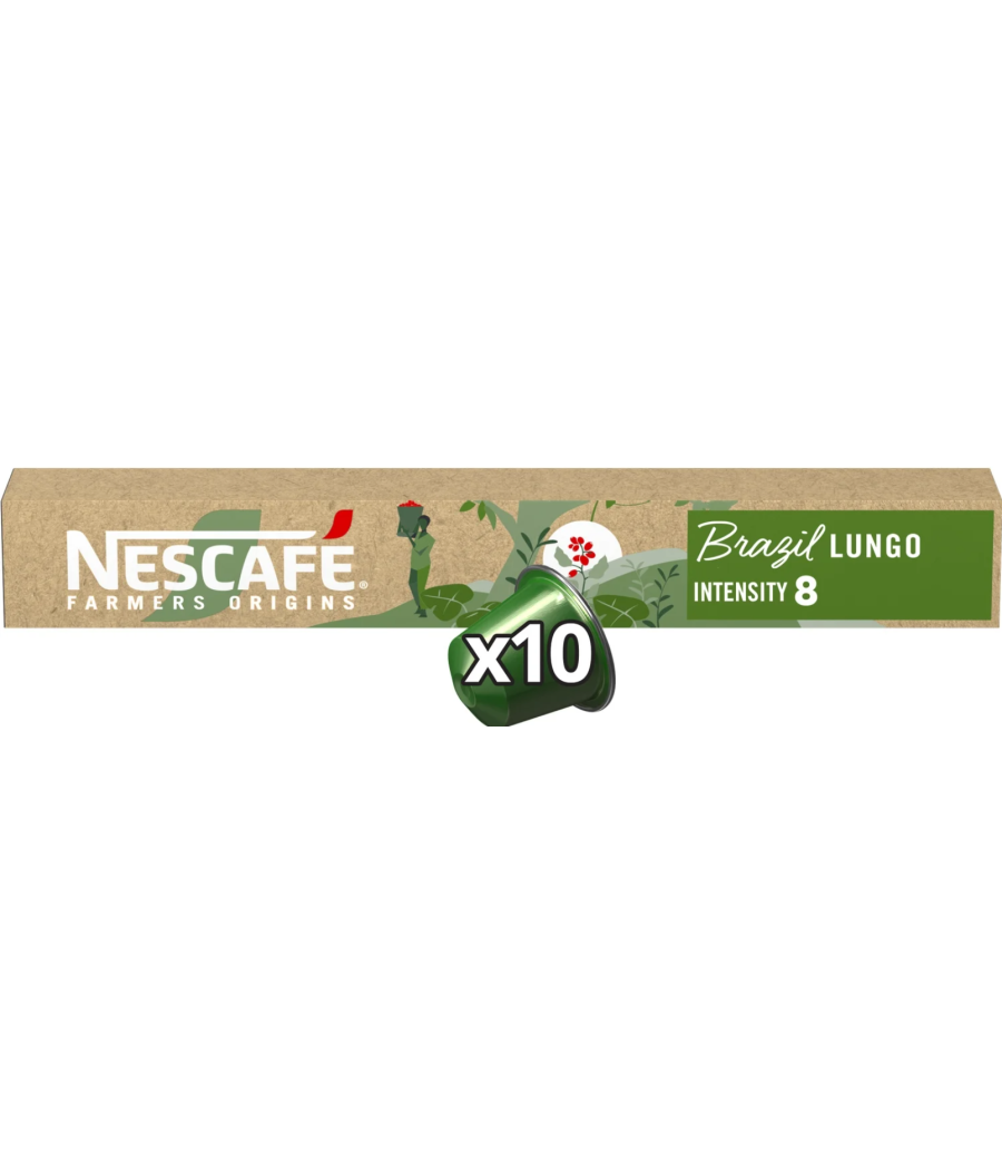 CAFE NESCAFE FARMERS ORIGINS BRAZIL X10 CAPSULES