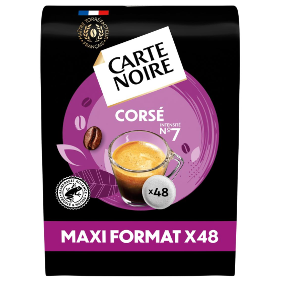 CAFE CORSE CARTE NOIR  X48 DOSETTES