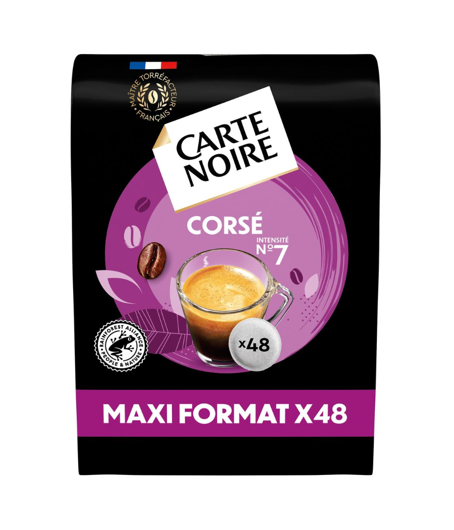 CAFE CORSE CARTE NOIR  X48 DOSETTES