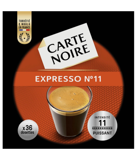 CAFE ESPRESSO CARTE NOIR  X36 DOSETTES