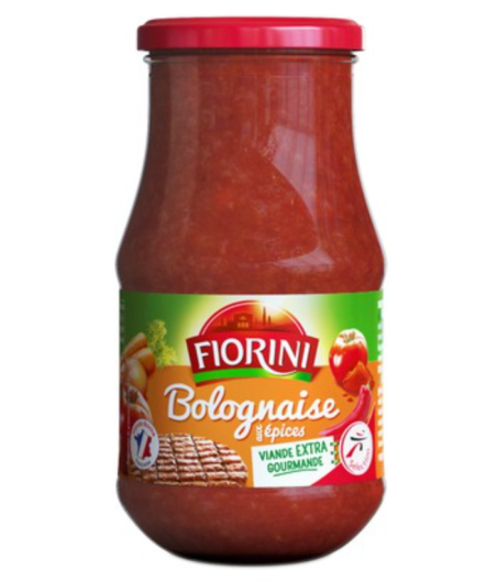 SAUCE FIORINI BOLOGNAISE AUX EPICES 420G