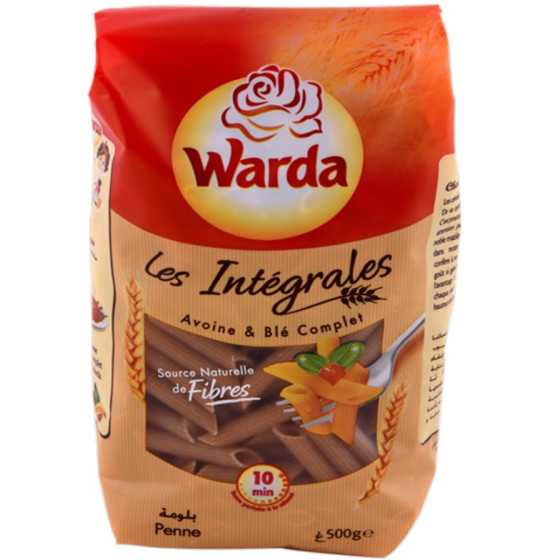 PATES PENNES D'AVOINE & BLE COMPLET WARDA 500G