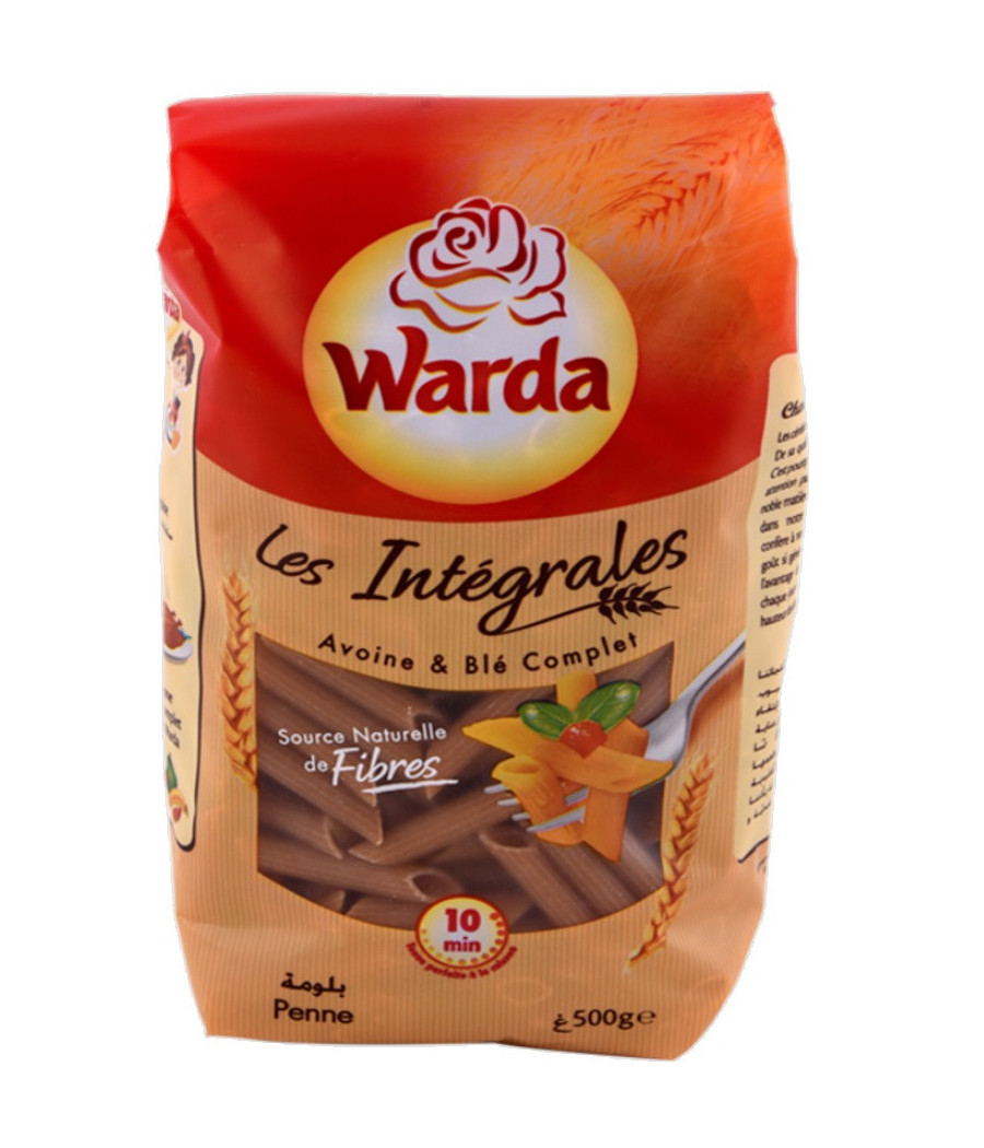 PATES PENNES D'AVOINE & BLE COMPLET WARDA 500G