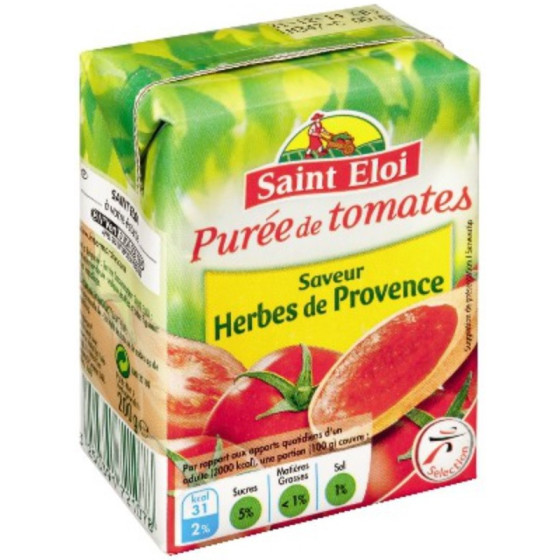PUREE DE TOMATES SAVEUR HERBES DE PROVENCE 200G