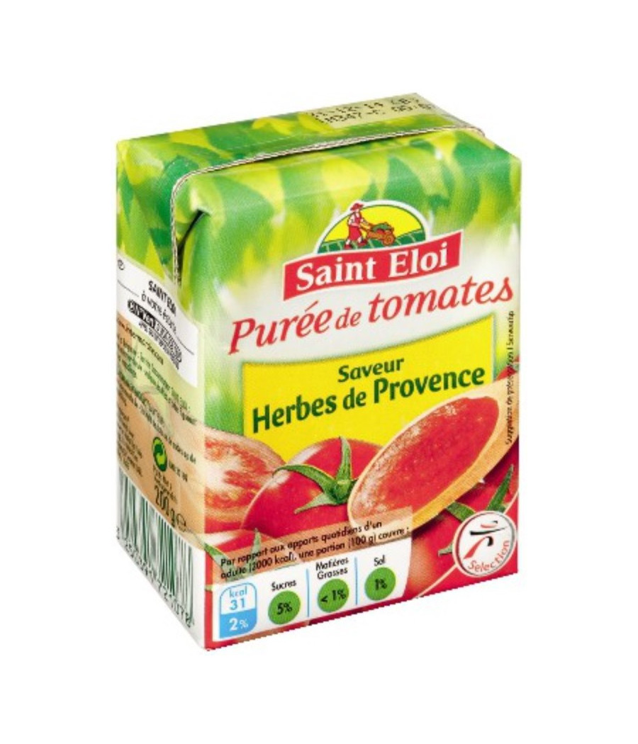 PUREE DE TOMATES SAVEUR HERBES DE PROVENCE 200G