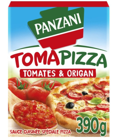 SAUCE TOMAPIZZA TOMATES & ORIGAN PANZANI 390G
