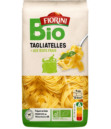 TAGLIATELLES BIO A L'ANCIENNE FIORINI 250G