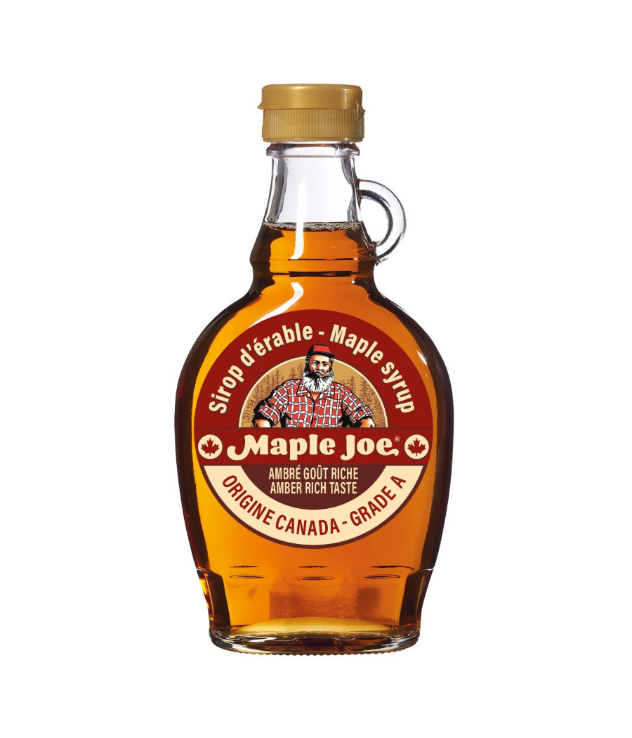 SIROP D'ERABLE AMBRE GOUT RICHE MAPLE JOE 190ML