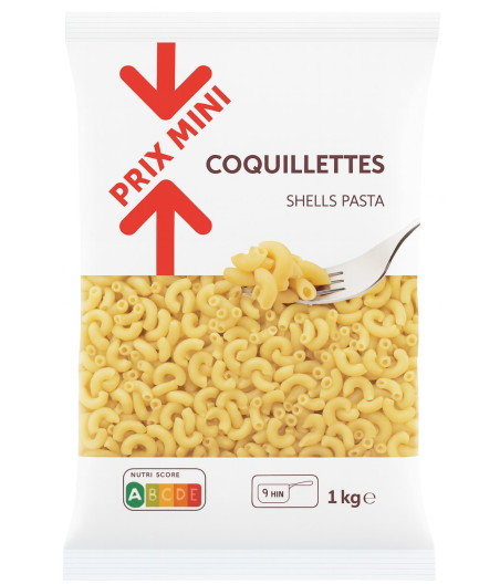 PATES COQUILLETTES PRIX MINI 1KG