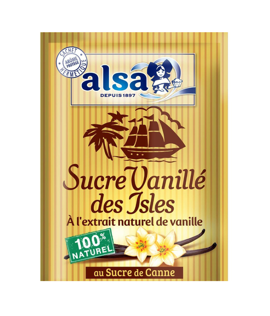 SUCRE VANILLE DES ILES ALSA 52,5G