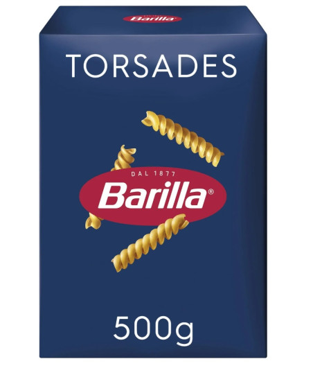 PATES TORSADES BARILLA 500G